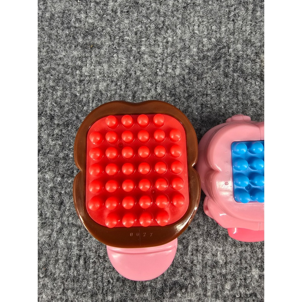 Fisher Price Shake and Stack Figures Lot of 3 Multicolor Farm Animals Vtg Y2K - Picture 7 of 11